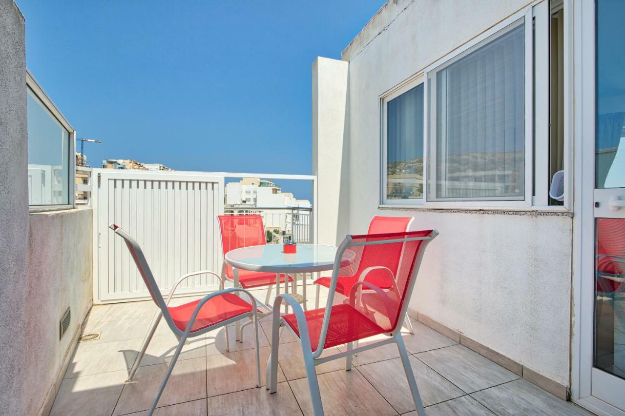 Hv12 - Sea Front Penthouse Lejlighed San Pawl il-Baħar Eksteriør billede